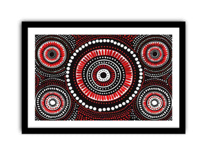 Red Dots Art Print