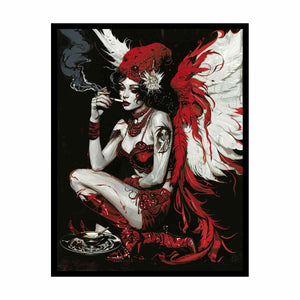 Falen Angel Painting