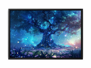 Galaxy Tree Painting