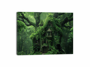 Tree House Canvas Print