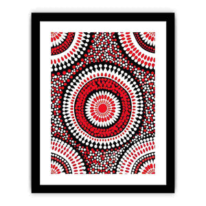 Red Centre Art Print