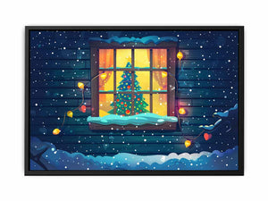 Christmas Window Painting