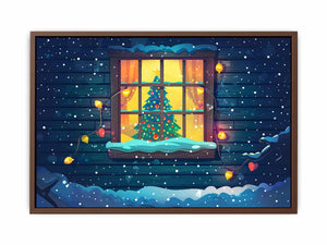 Christmas Window Poster