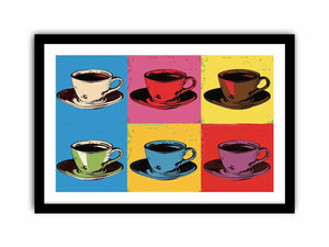 Coffee Cups Art Print