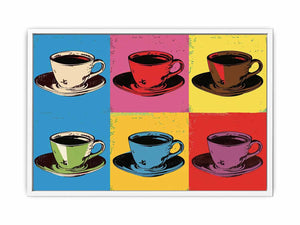 Coffee Cups Framed Print
