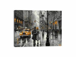 New York Street Canvas Print
