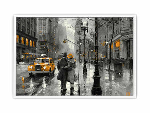 New York Street Framed Print