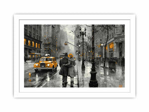 New York Street Streched canvas