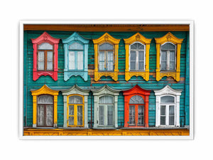 Grid Framed Print