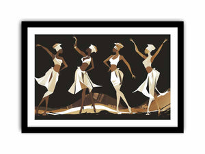 Group Dance Art Print
