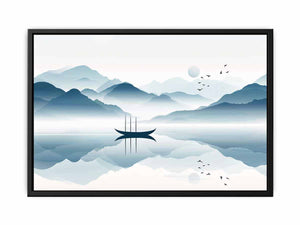 In the Lake Painting