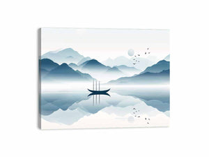 In the Lake Canvas Print