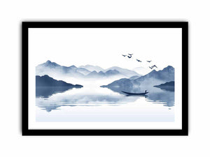 In the Lake Art Print