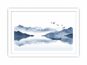 In the Lake Streched canvas