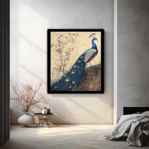 Blue Peacock