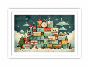 Christmas Streched canvas