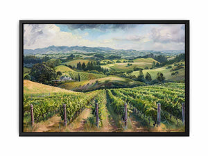 South Australia Vineyard Painting