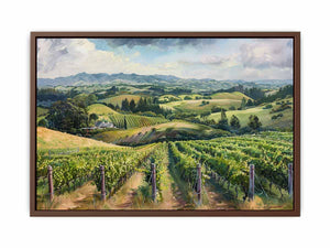 South Australia Vineyard Poster