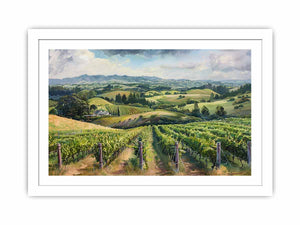 South Australia Vineyard Streched canvas