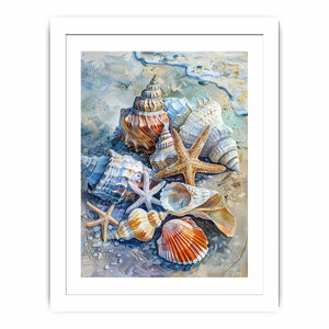 SHell Streched canvas