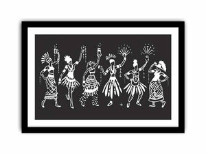 Dance in Africa Art Print