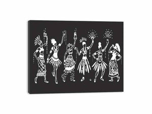 Dance in Africa Canvas Print