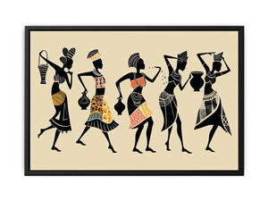 Dance in Africa Painting