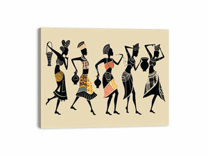 Dance in Africa Canvas Print