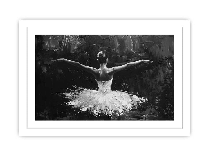 Ballet Dancer framed Print
