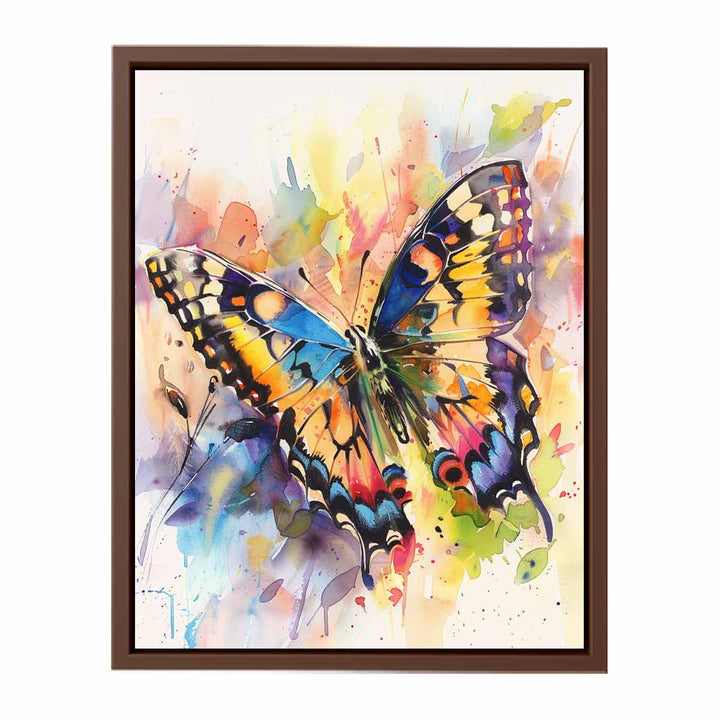 Watercolor Butterfly Painting 