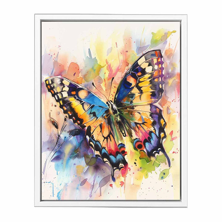 Watercolor Butterfly Painting 