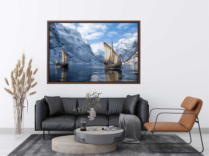 Viking Ship  Art Print