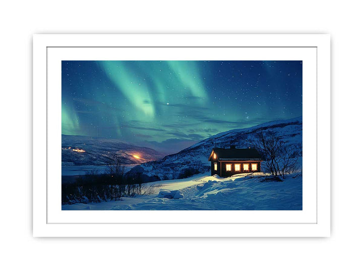 Northern Light framed Print