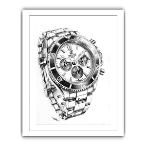 Watch Streched canvas