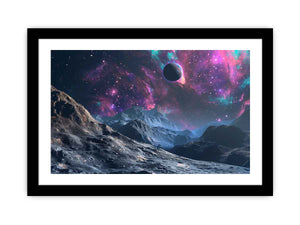 Space Mountian Art Print