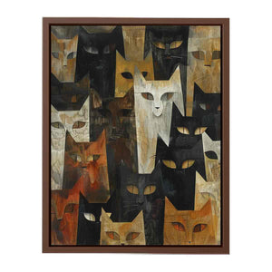 Cubism Cats Poster