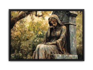 Silent Reflection canvas artwork for modern luxury interior decor
