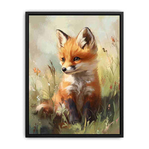 Amber Tail canvas artwork for modern luxury interior decor