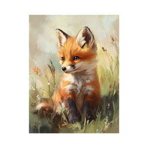 Amber Tail canvas artwork for modern luxury interior decor
