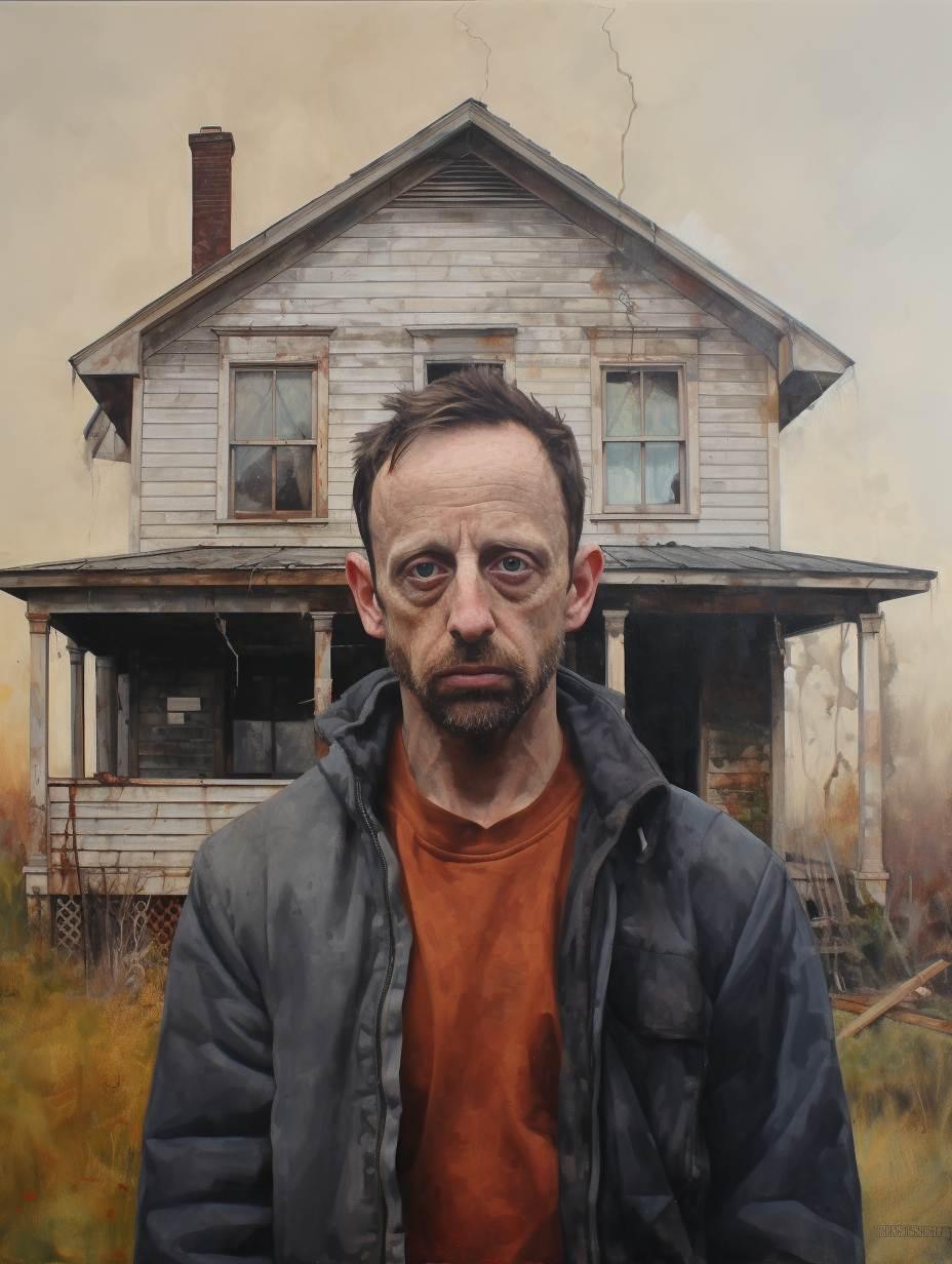 House Portrait Painting