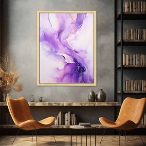 Purple Absract Painting