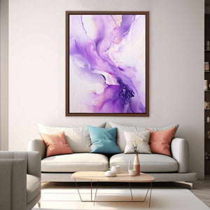 Purple Absract Painting
