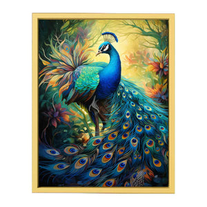 Peacock Art Print Poster