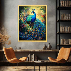 Peacock Art Print