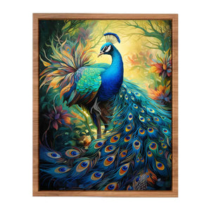 Peacock Art Print Painting