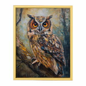 Owl Art Print Poster