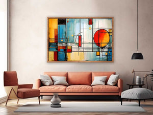 Square Circle Art
