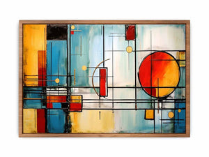 Square Circle Art Painting