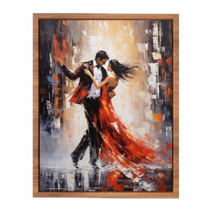 Dancing Couple Modern Art  Painting