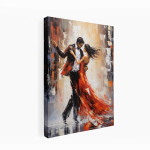 Dancing Couple Modern Art